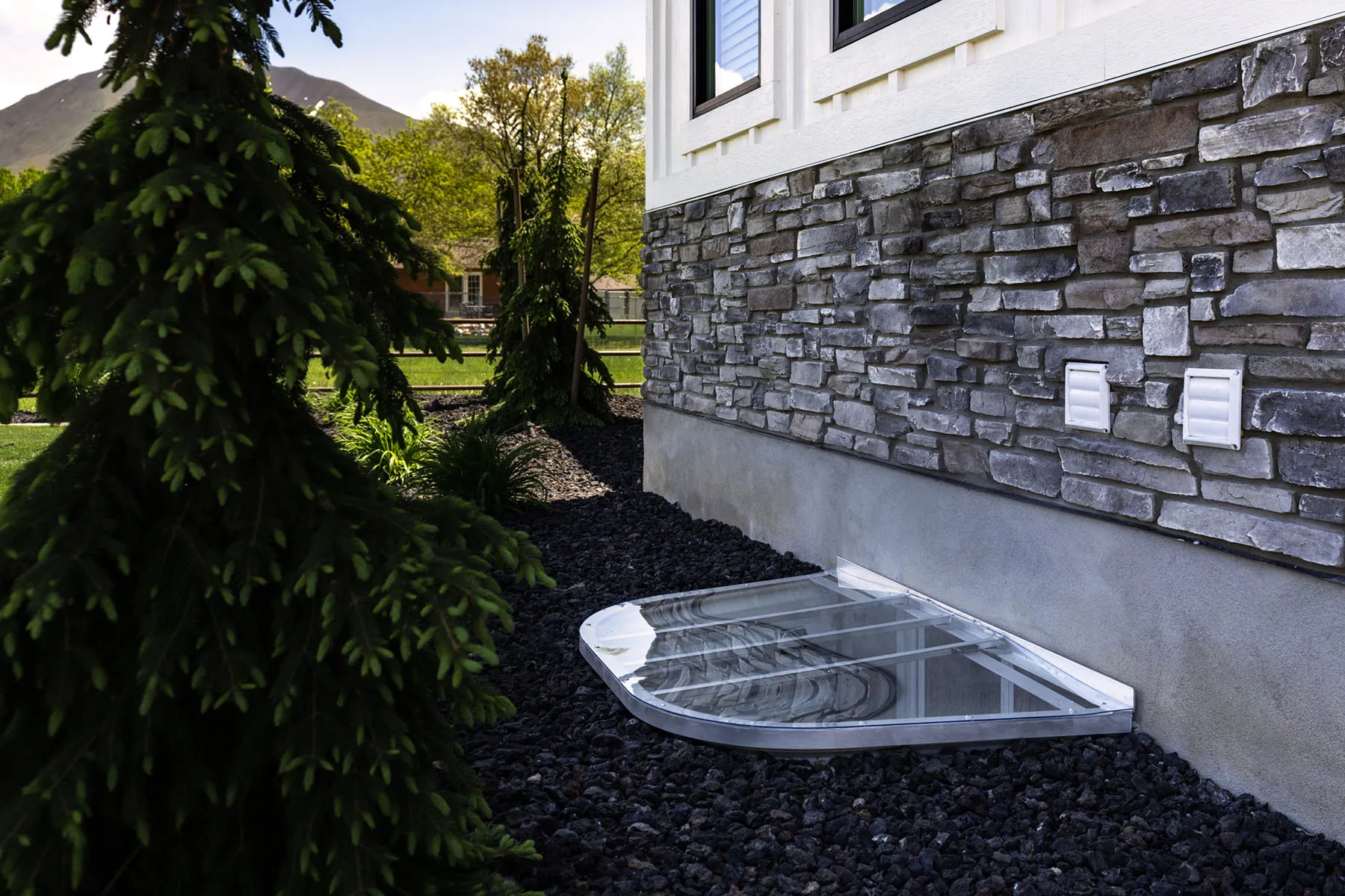 Custom Plastic / Polycarbonate Window Well Cover